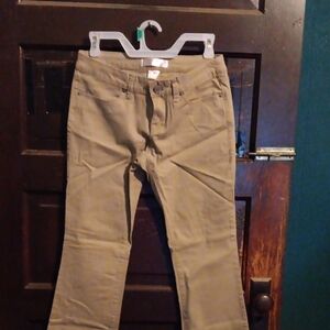 No Boundaries Women's Khaki Boot Cut Jeans